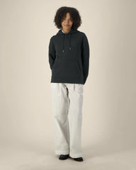 Sweat à capuche coton recyclé Stanley/Stella Gamechanger à personnaliser - Black