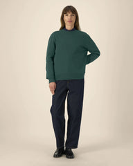 Sweat-shirt unisexe coton recyclé Stanley/Stella à personnaliser - Glazed Green