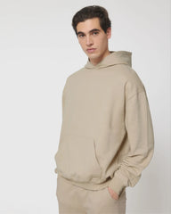 Sweat à capuche unisexe coton bio Stanley/Stella Cooper à personnaliser - Desert Dust