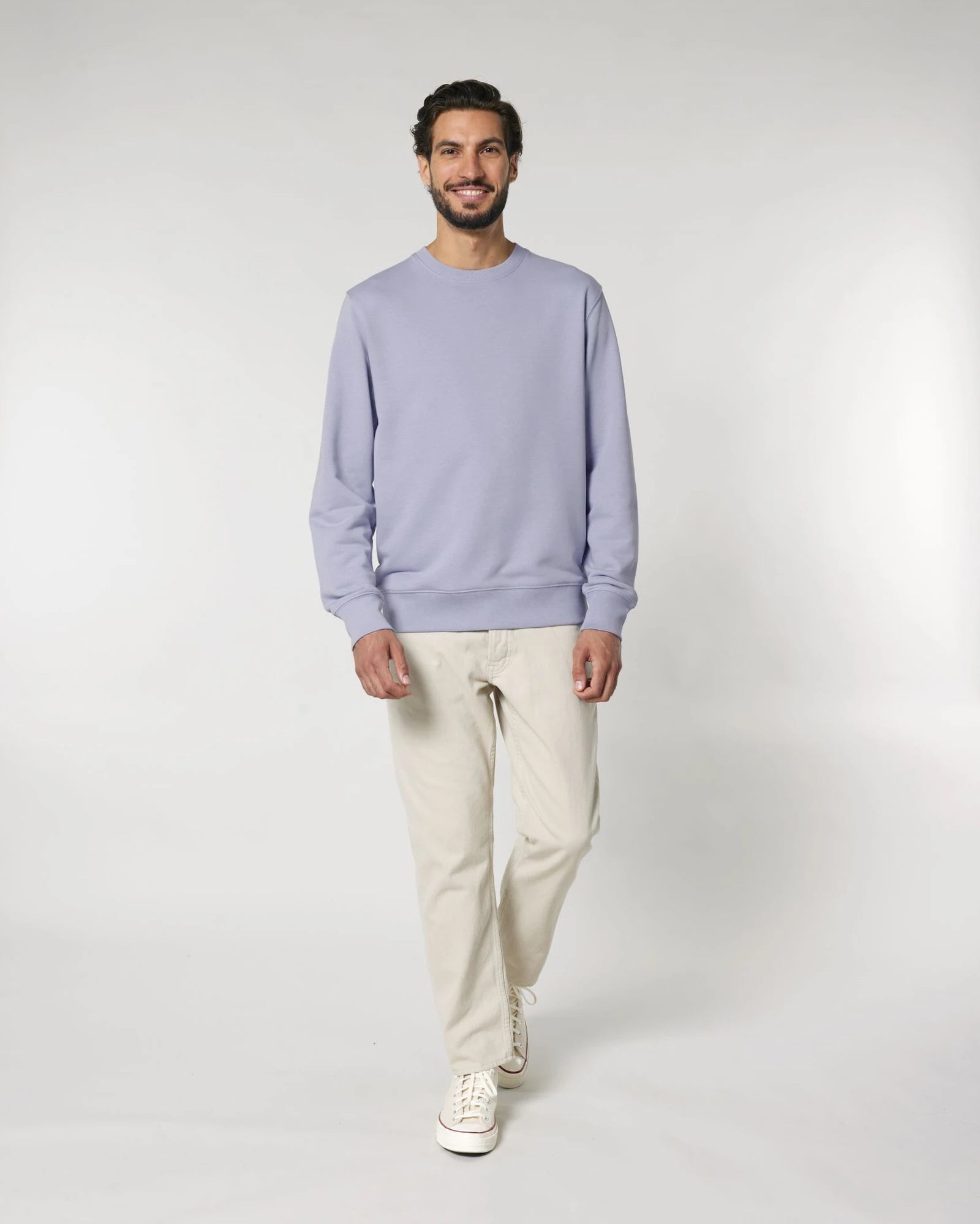 Sweat-shirt unisexe coton bio Stanley/Stella Matcher à personnaliser - Lavender
