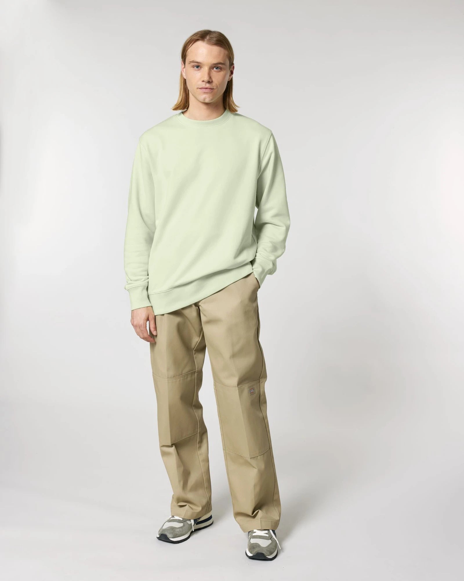 Sweat-shirt unisexe coton bio Stanley/Stella Matcher à personnaliser - Stem Green