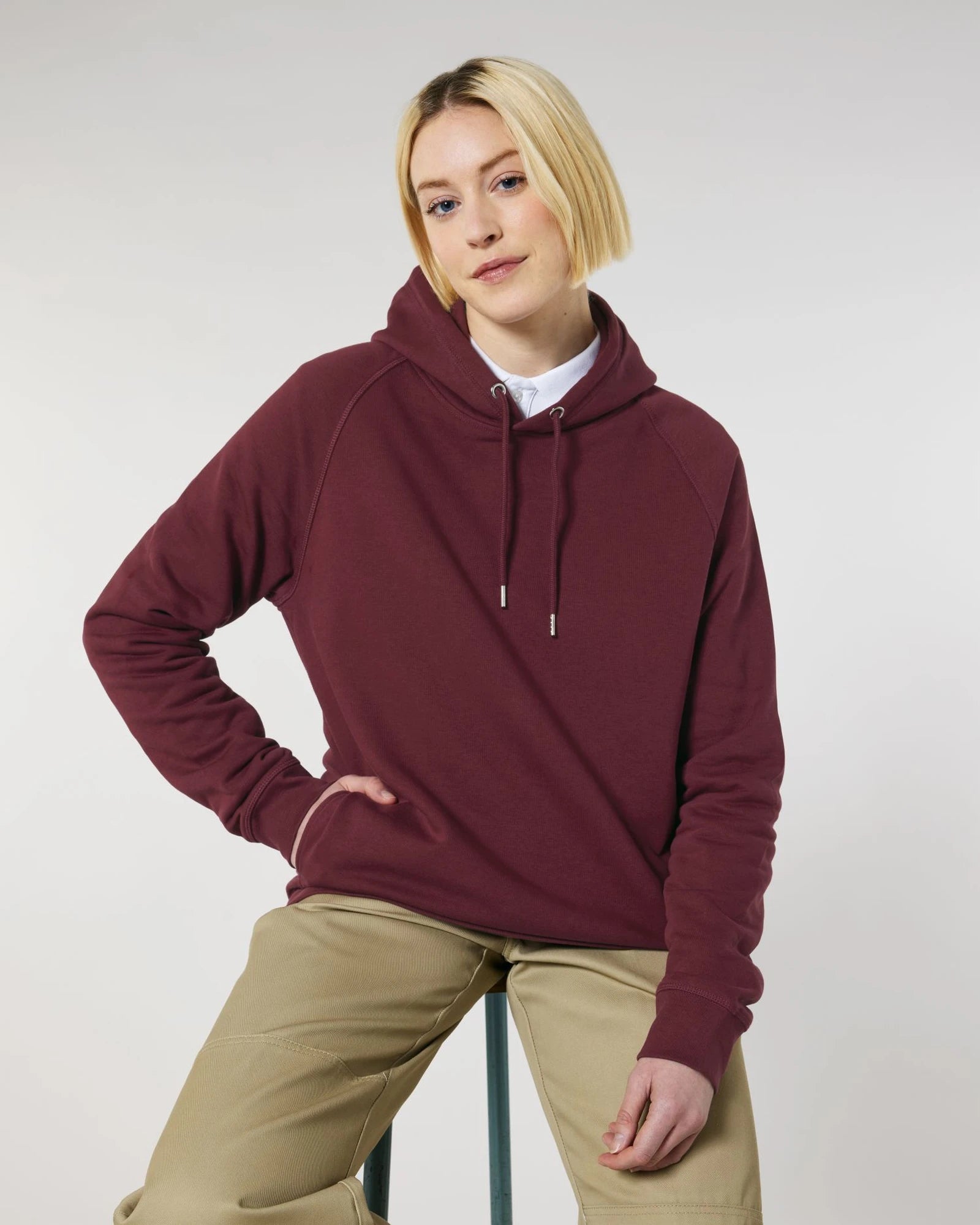 Sweat-shirt à capuche coton bio Stanley/Stella Sider à personnaliser - 22