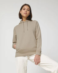 Sweat-shirt à capuche coton bio Stanley/Stella Sider à personnaliser - Desert Dust
