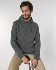 Sweat-shirt à capuche coton bio Stanley/Stella Sider à personnaliser - Anthracite