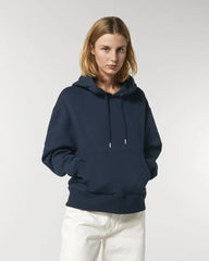 Sweat à capuche unisexe coton bio Stanley/Stella Slammer à personnaliser - French Navy