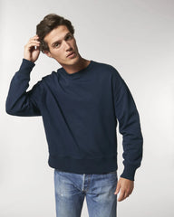 Sweat unisexe coton bio Stanley/Stella Radder à personnaliser - French Navy