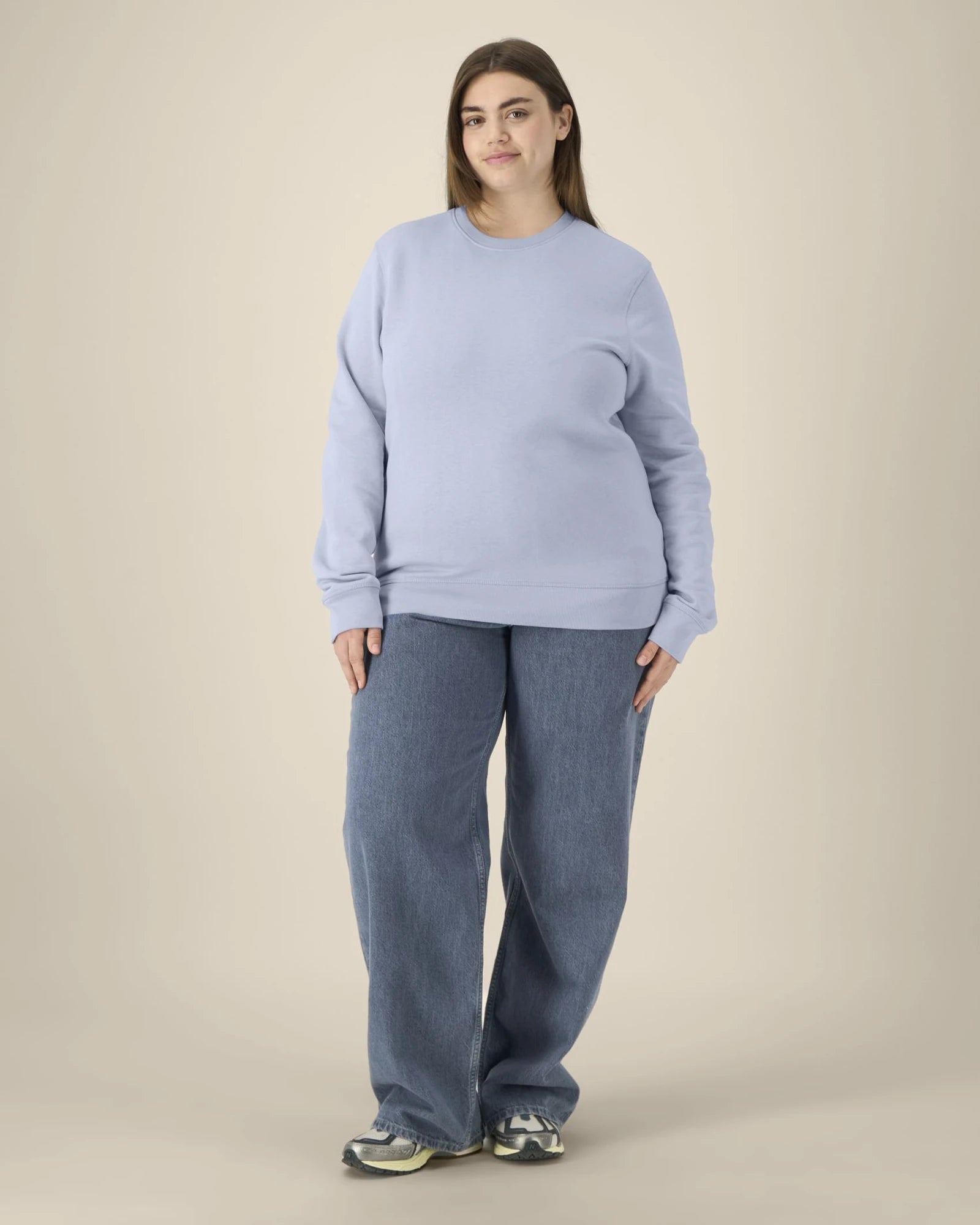 Sweat-shirt unisexe coton bio Stanley/Stella Roller à personnaliser - Serene Blue