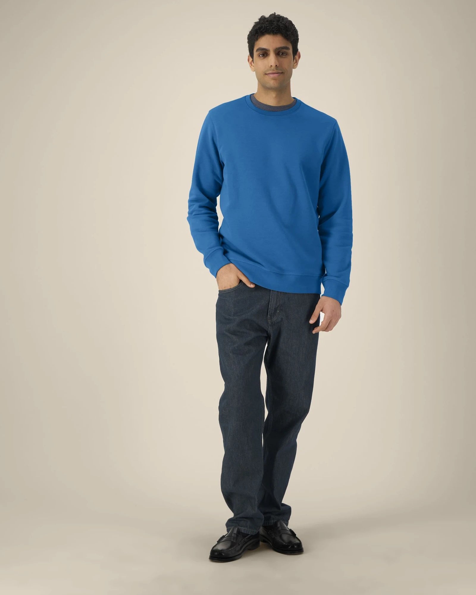 Sweat-shirt unisexe coton bio Stanley/Stella Roller à personnaliser - Royal Blue