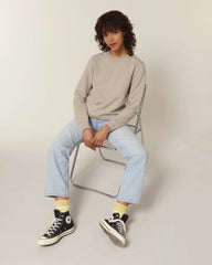 Sweat-shirt unisexe coton bio Stanley/Stella Roller à personnaliser - Desert Dust