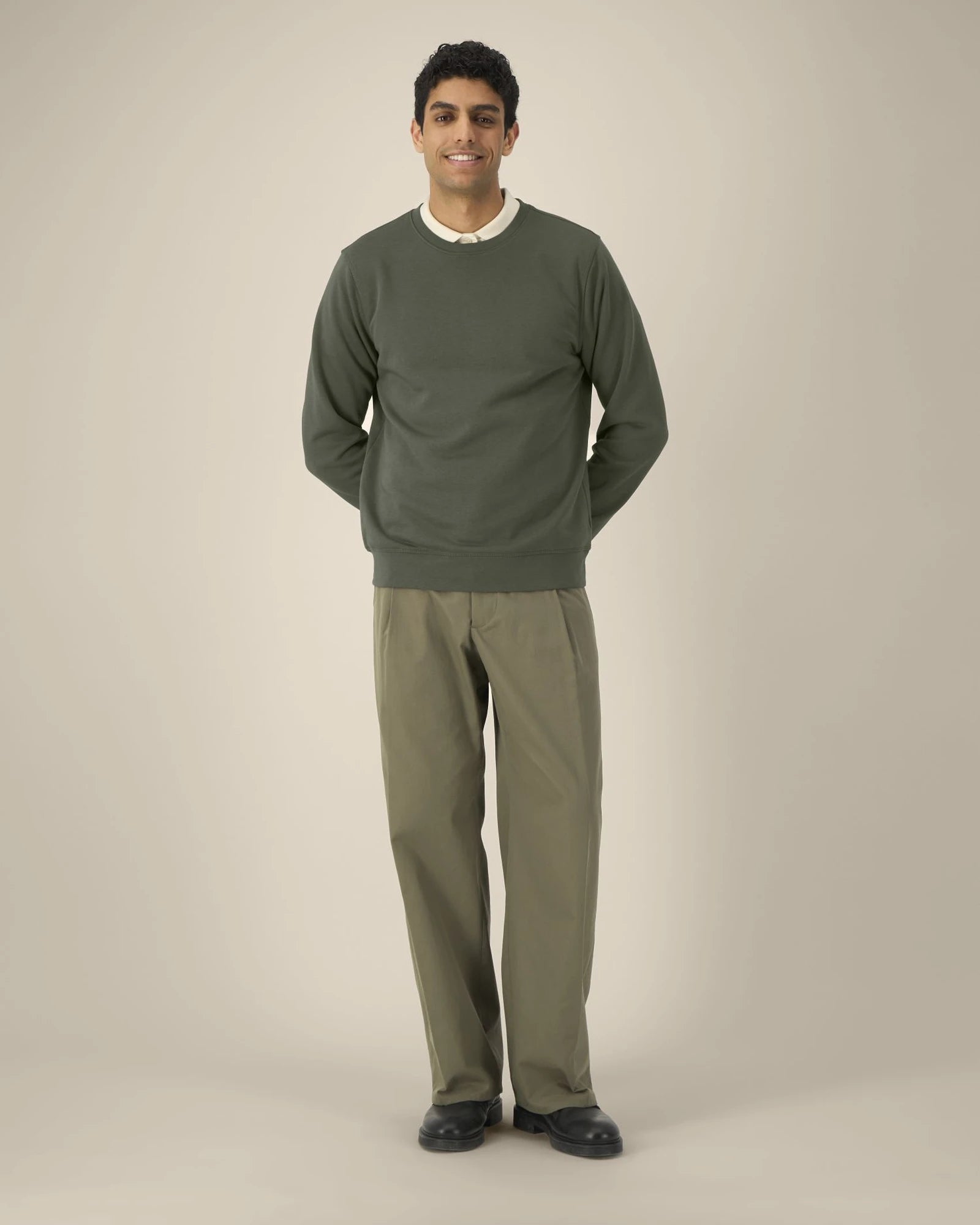 Sweat-shirt unisexe coton bio Stanley/Stella Roller à personnaliser - Khaki