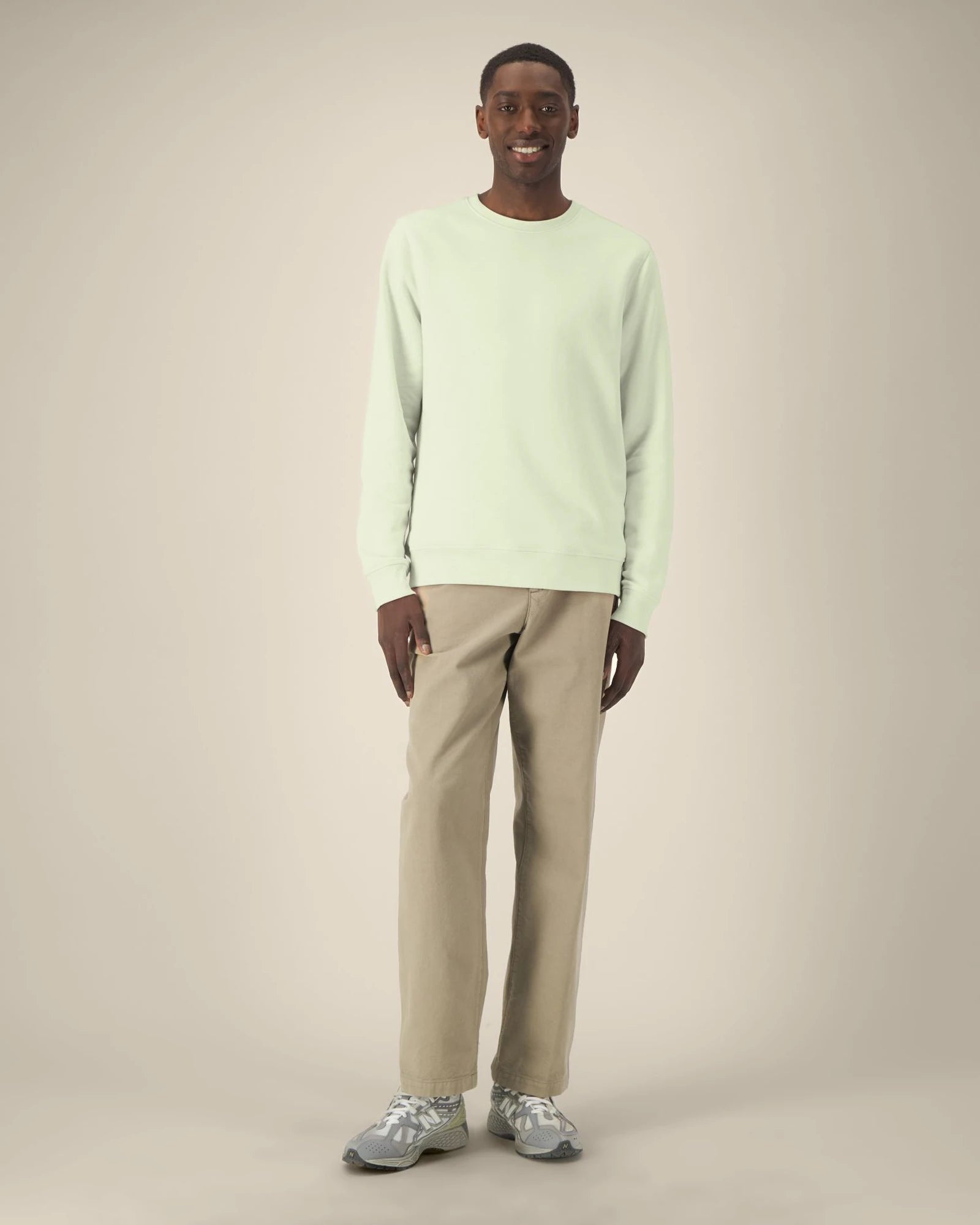 Sweat-shirt unisexe coton bio Stanley/Stella Roller à personnaliser - Stem Green