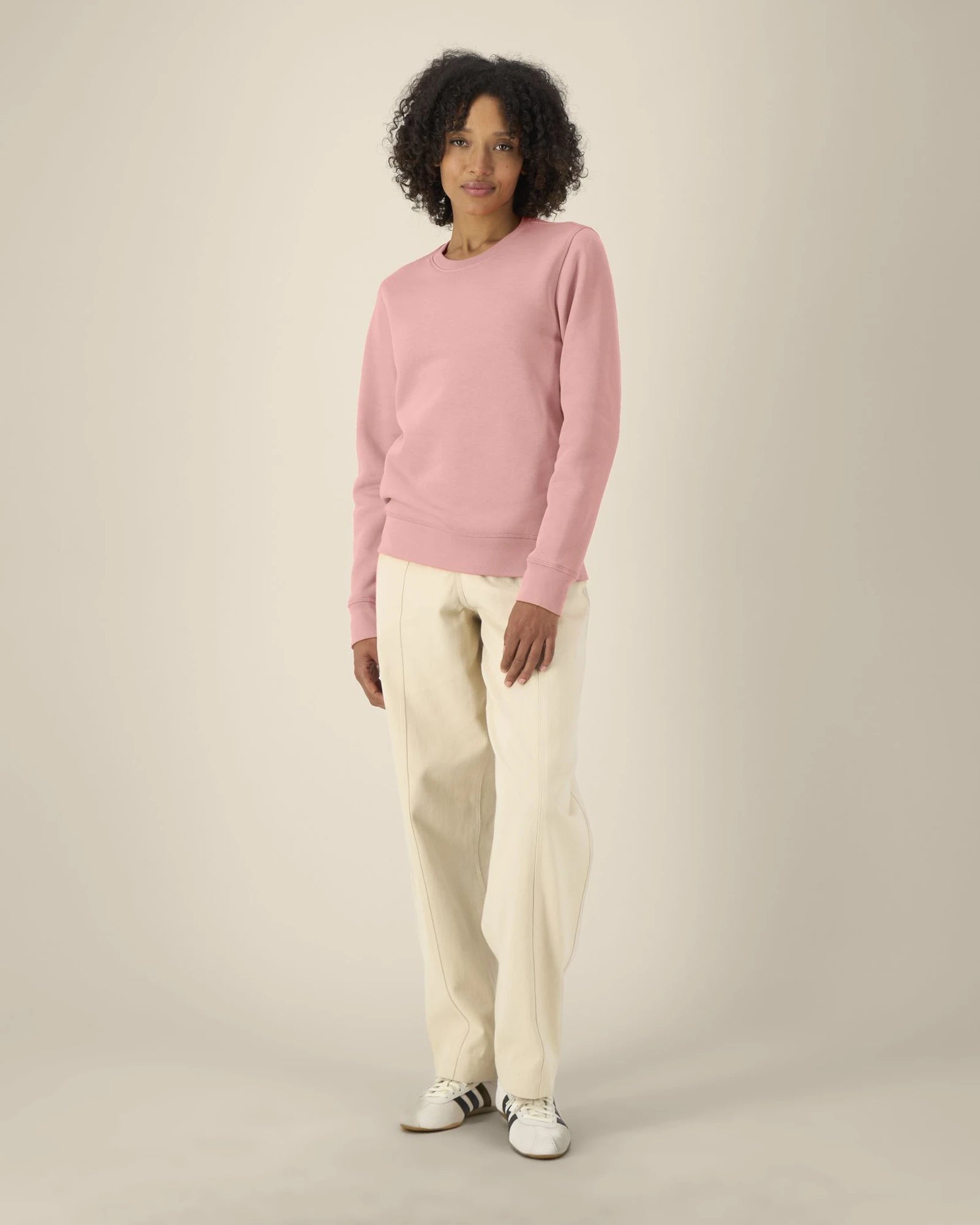 Sweat-shirt unisexe coton bio Stanley/Stella Roller à personnaliser - Canyon Pink