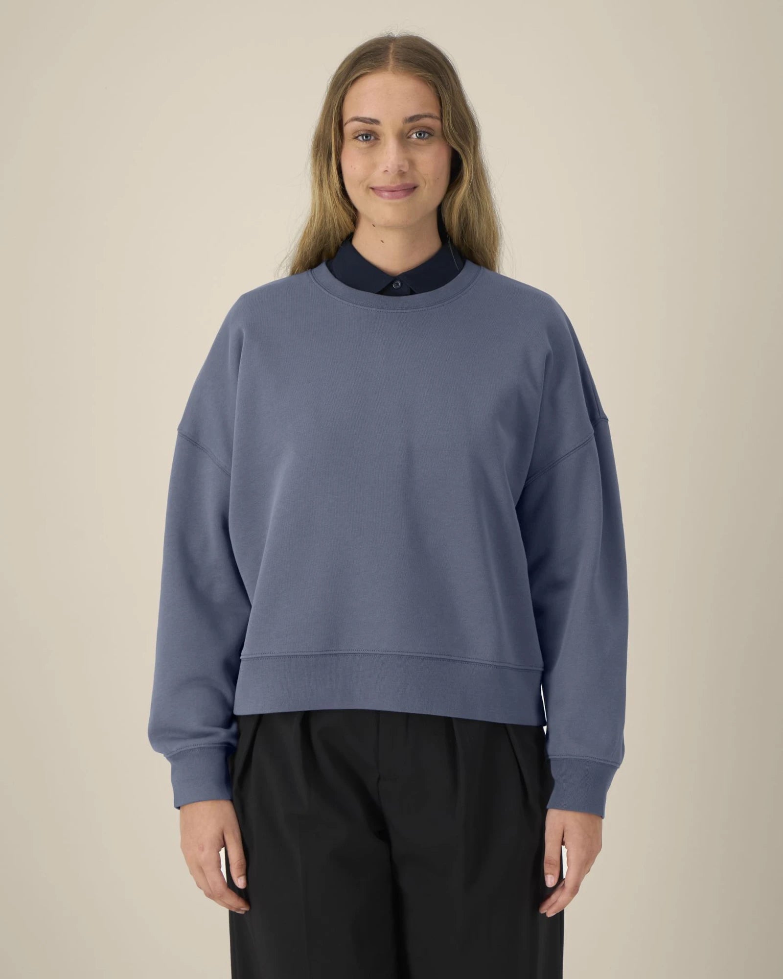 Sweat-shirt femme coton bio Stanley/Stella Alma à personnaliser - 1