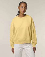 Sweat-shirt femme coton bio Stanley/Stella Alma à personnaliser - Viva Yellow