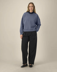 Sweat-shirt femme coton bio Stanley/Stella Alma à personnaliser - Blue Grey