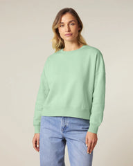 Sweat-shirt femme coton bio Stanley/Stella Alma à personnaliser - Misty Jade