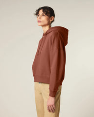 Sweat à capuche femme Stanley/Stella Nora à personnaliser - Heritage Brown