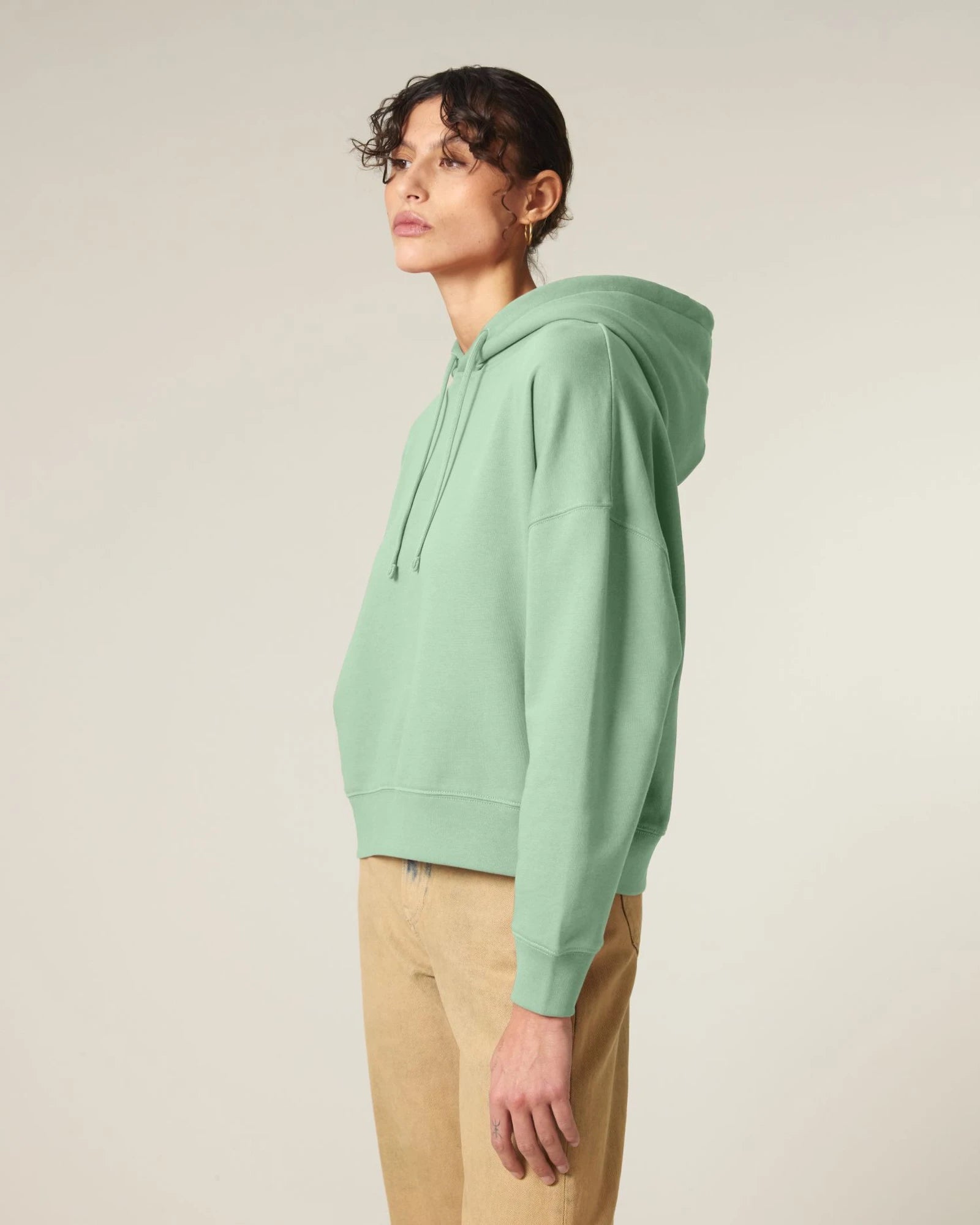 Sweat à capuche femme Stanley/Stella Nora à personnaliser - Misty Jade