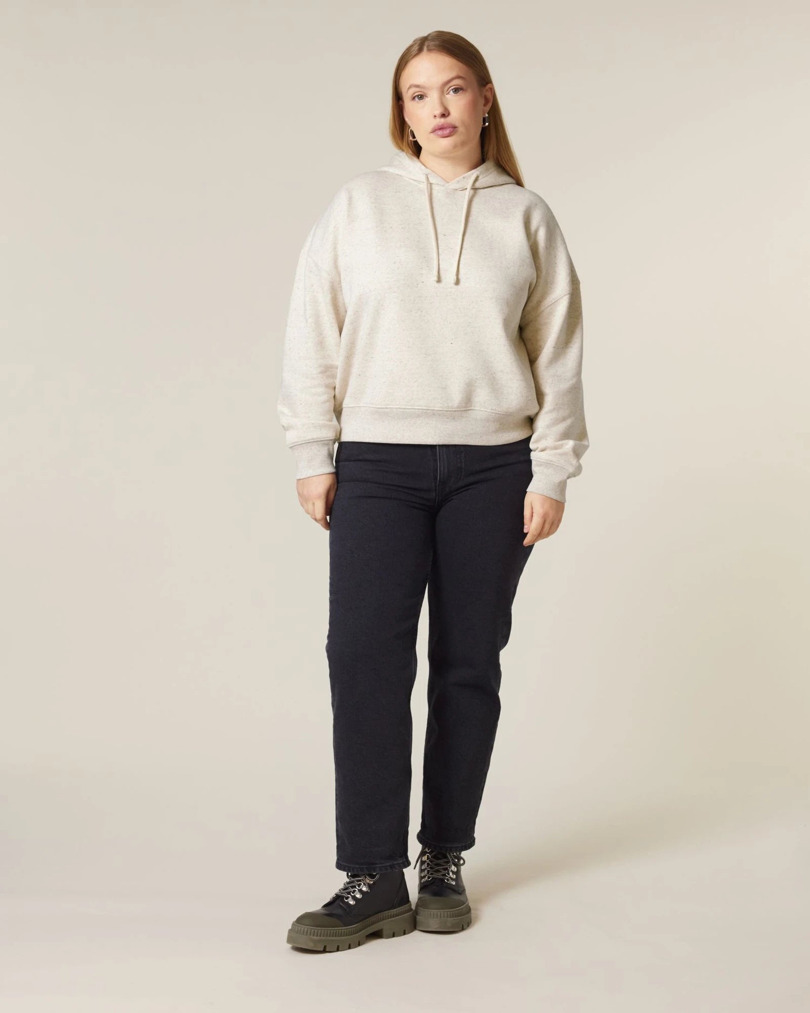 Sweat à capuche femme Stanley/Stella Nora à personnaliser - Eco Heather