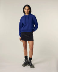 Sweat à capuche femme Stanley/Stella Nora à personnaliser - Worker Blue