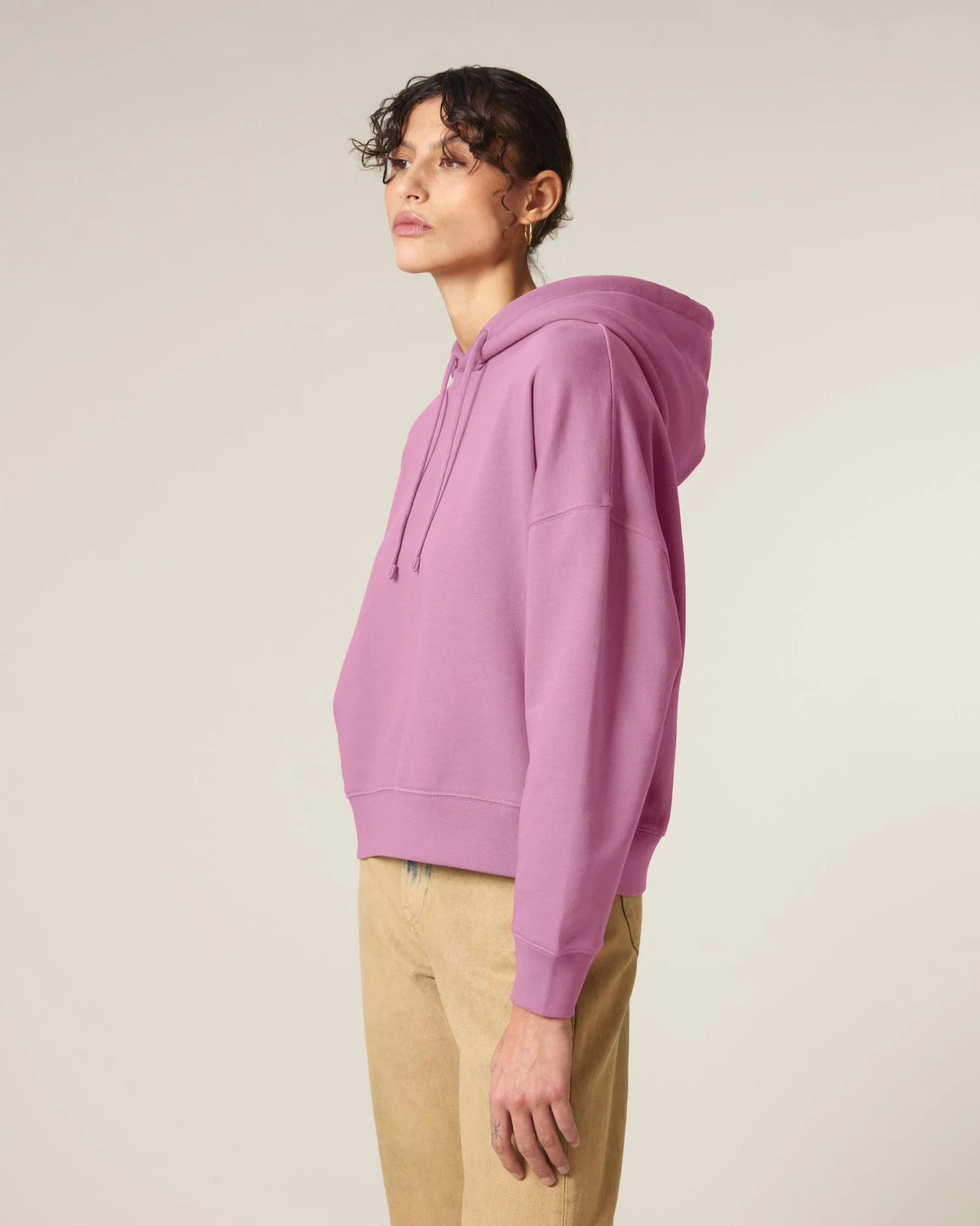 Sweat à capuche femme Stanley/Stella Nora à personnaliser - Bubble Pink