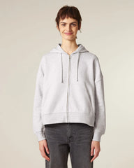 Sweat à capuche zippé coton bio Stanley/Stella Ida à personnaliser - 8