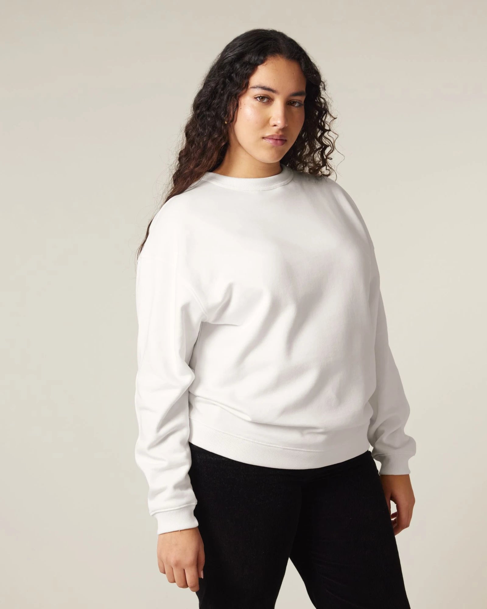 Sweat-shirt femme bio Stanley/Stella Paloma à personnaliser - Off White