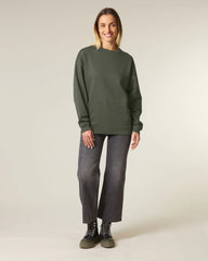 Sweat-shirt femme bio Stanley/Stella Paloma à personnaliser - Khaki