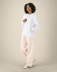 Sweat à capuche coton recyclé Stanley/Stella Gamechanger à personnaliser - White