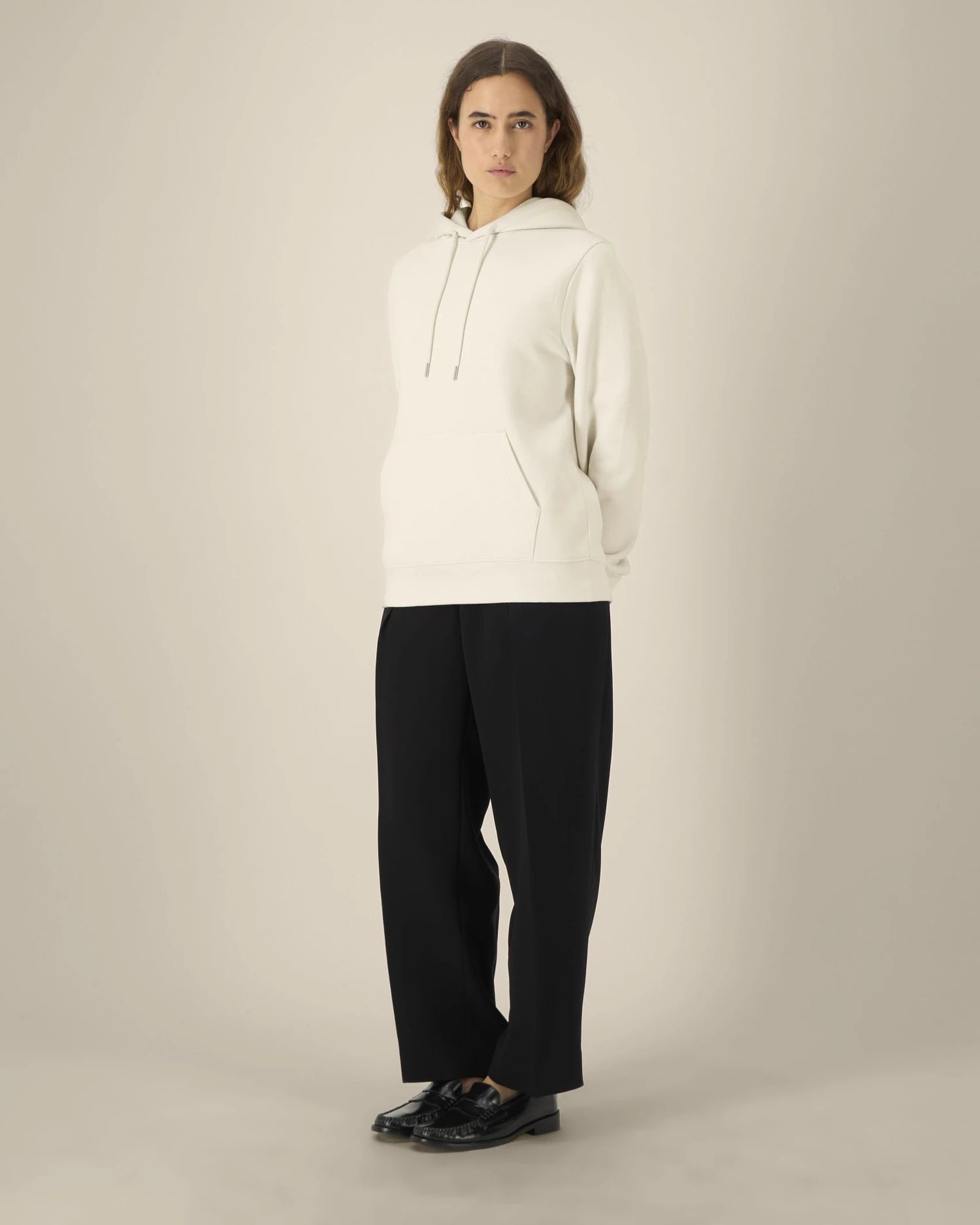 Sweat à capuche coton recyclé Stanley/Stella Gamechanger à personnaliser - Natural Raw
