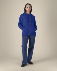 Sweat à capuche coton recyclé Stanley/Stella Gamechanger à personnaliser - Worker Blue