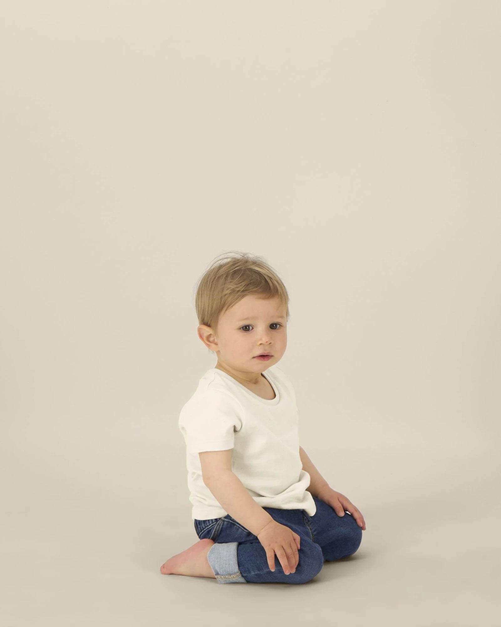 T-shirt bébé coton bio Stanley/Stella Iconic à personnaliser - Natural Raw