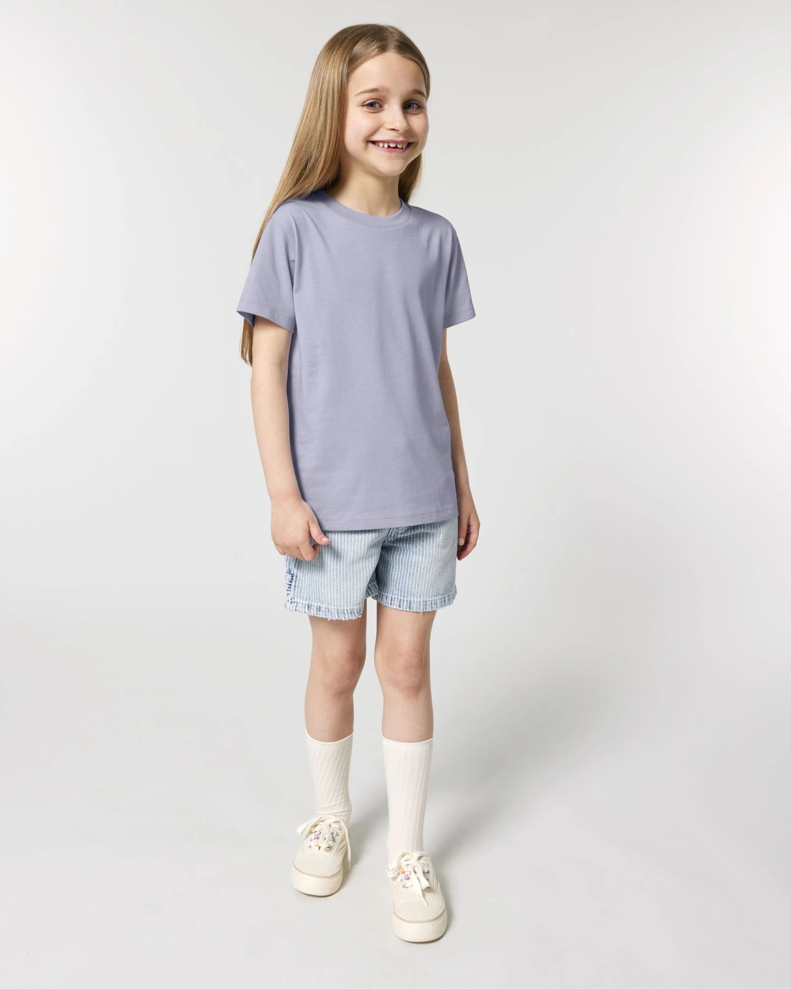 T-shirt enfant coton bio Stanley/Stella Mini Creator à personnaliser - Lavender