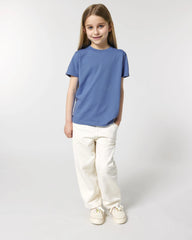 T-shirt enfant coton bio Stanley/Stella Mini Creator à personnaliser - Bright Blue