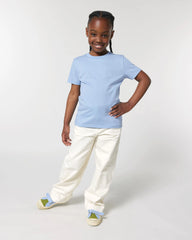 T-shirt enfant coton bio Stanley/Stella Mini Creator à personnaliser - Blue Soul