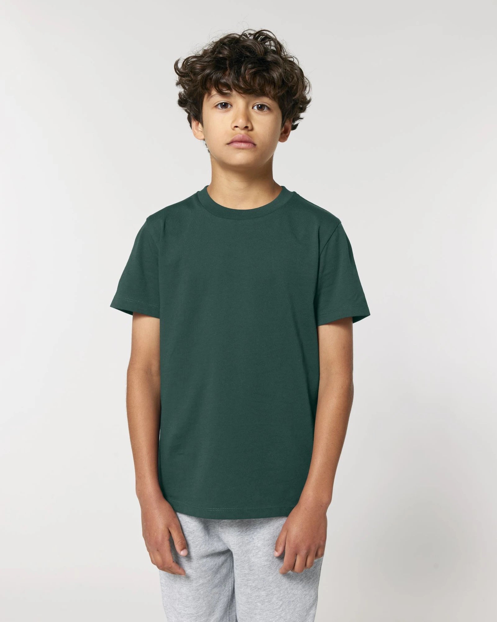 T-shirt enfant coton bio Stanley/Stella Mini Creator à personnaliser - Glazed Green