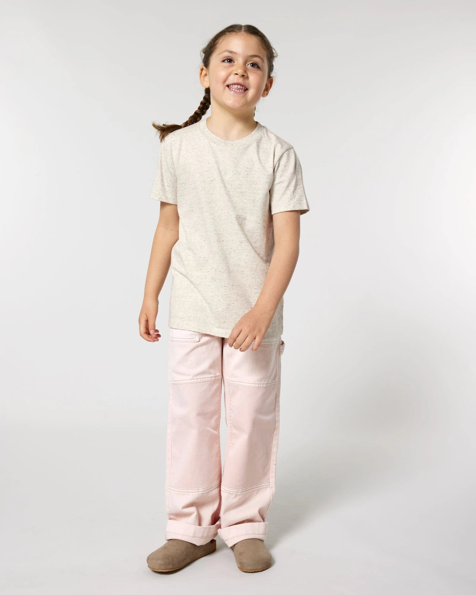 T-shirt enfant coton bio Stanley/Stella Mini Creator à personnaliser - Eco Heather