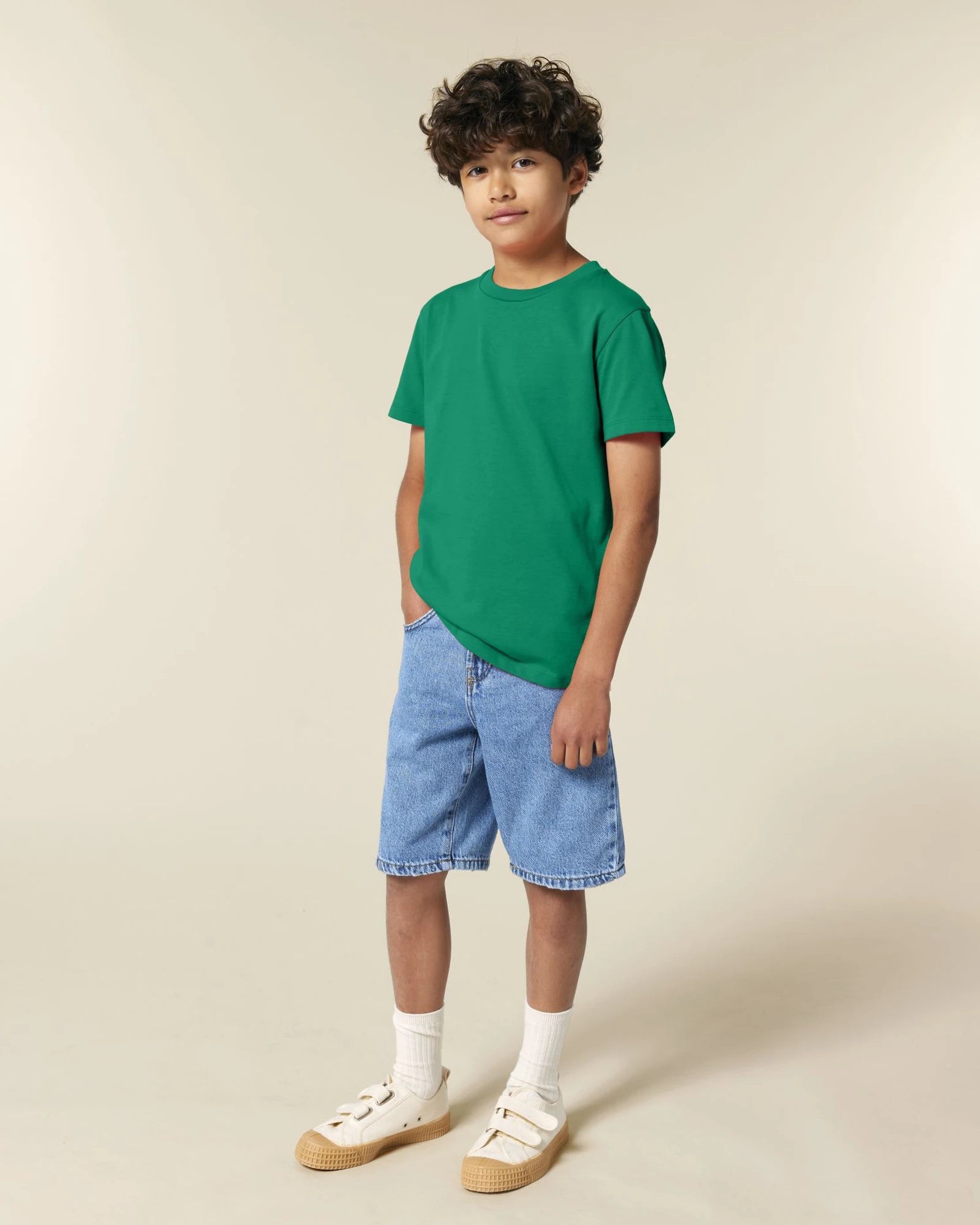 T-shirt enfant coton bio Stanley/Stella Mini Creator à personnaliser - Verdant Green