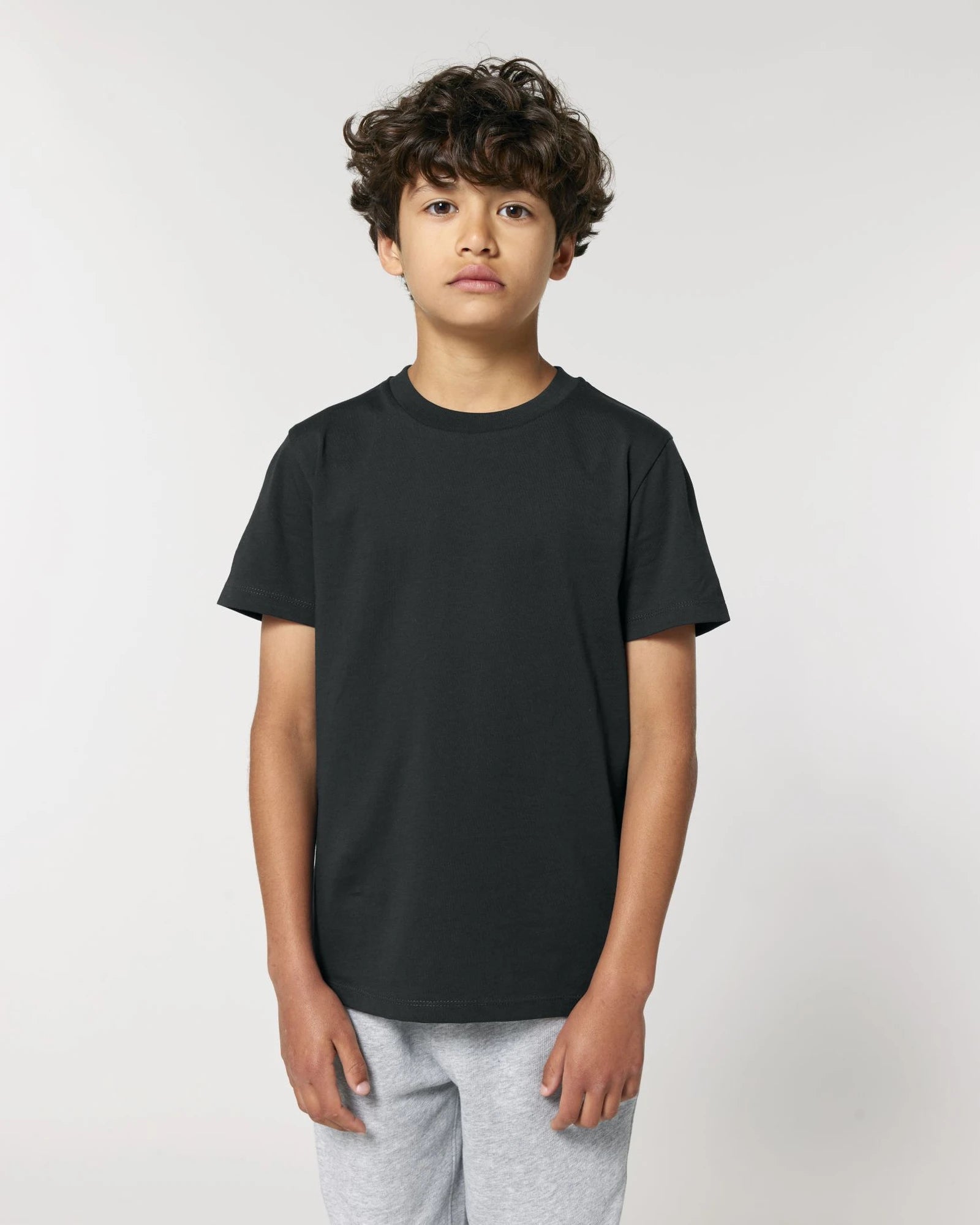 T-shirt enfant coton bio Stanley/Stella Mini Creator à personnaliser - Black