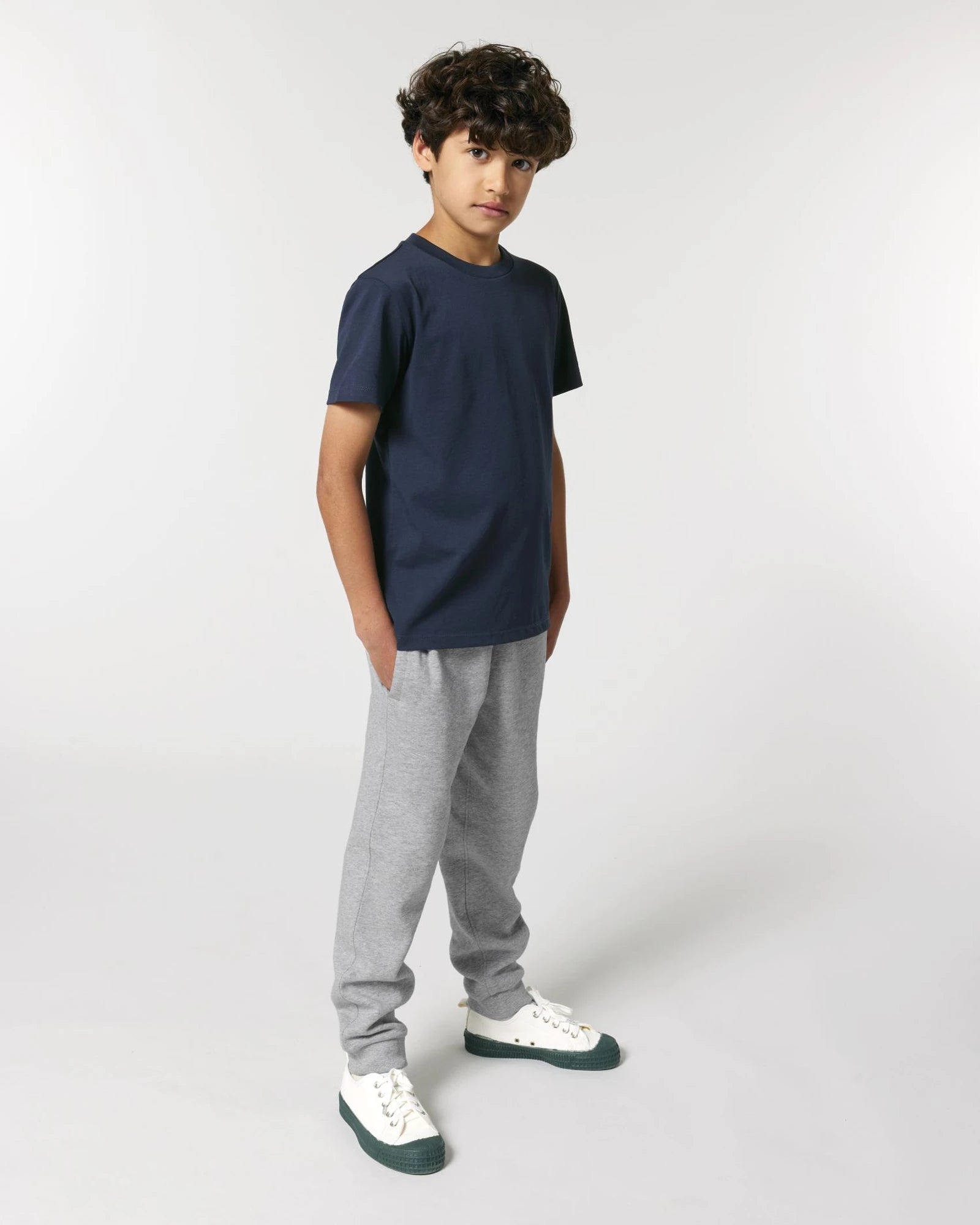 T-shirt enfant coton bio Stanley/Stella Mini Creator à personnaliser - French Navy