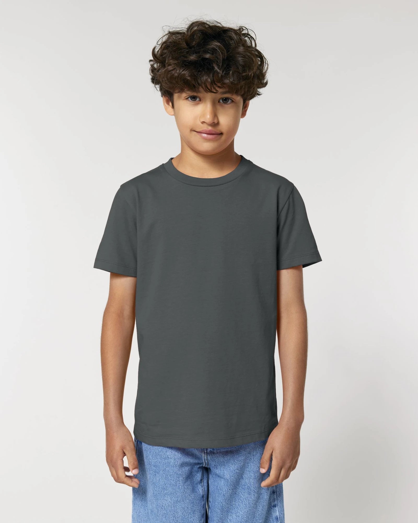 T-shirt enfant coton bio Stanley/Stella Mini Creator à personnaliser - Anthracite