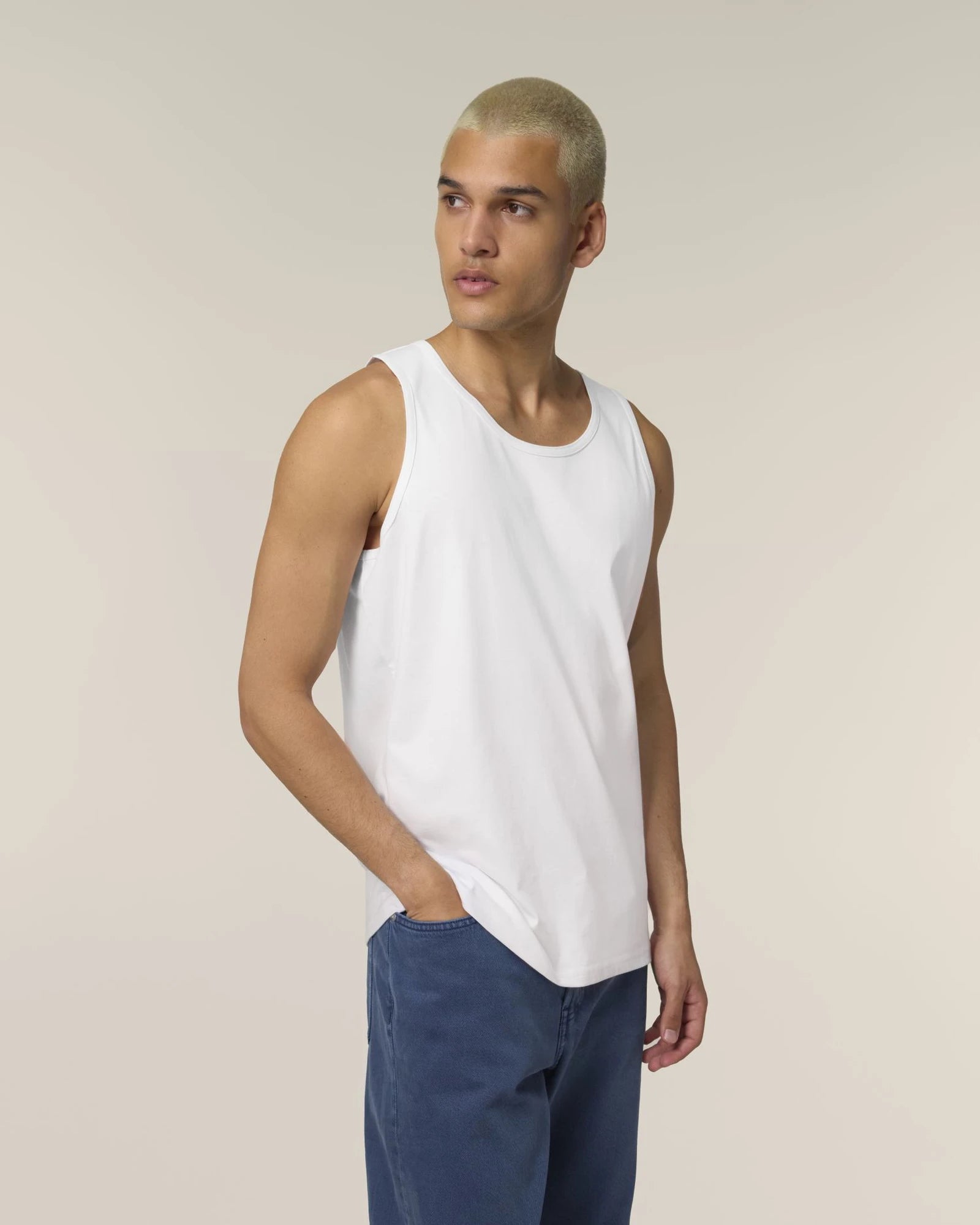 Débardeur coton bio Stanley/Stella Stancer à personnaliser - White