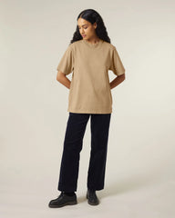 T-shirt unisexe épais coton bio Stanley/Stella Freestyler à personnaliser - G. Dyed Latte
