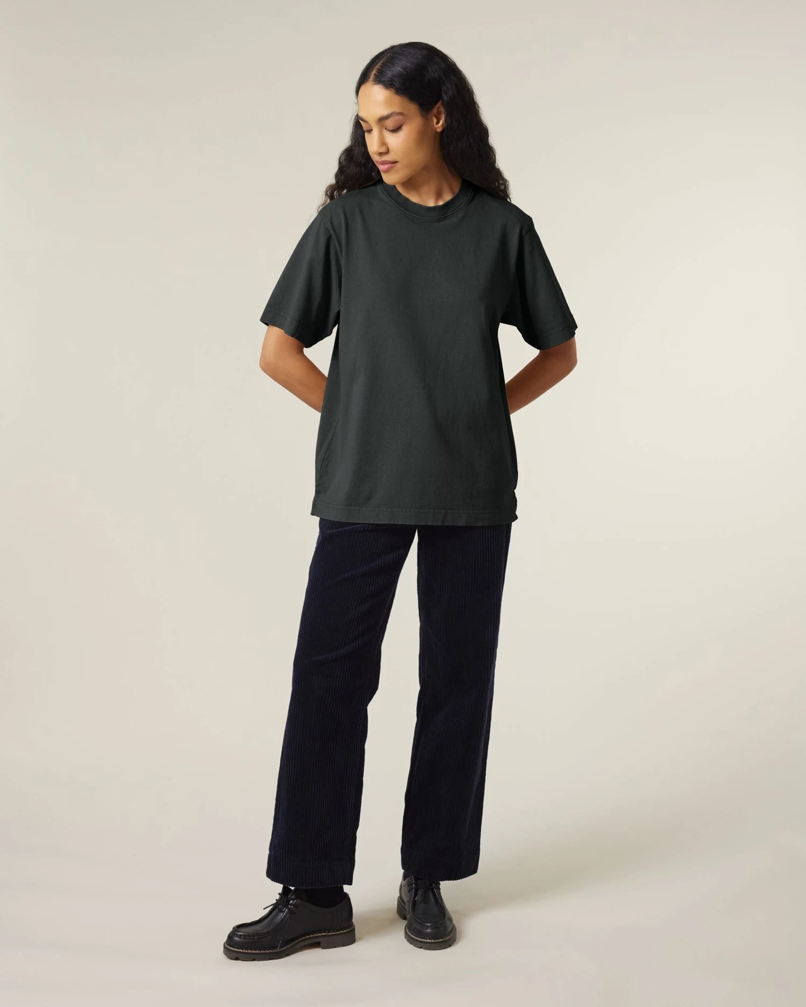 T-shirt unisexe épais coton bio Stanley/Stella Freestyler à personnaliser - G. Dyed Black Rock