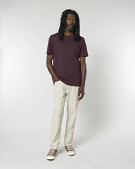 T-shirt coton bio Stanley/Stella Creator 2.0 à personnaliser - Red Brown