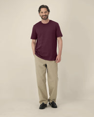 T-shirt coton bio Stanley/Stella Creator 2.0 à personnaliser - Deep Plum