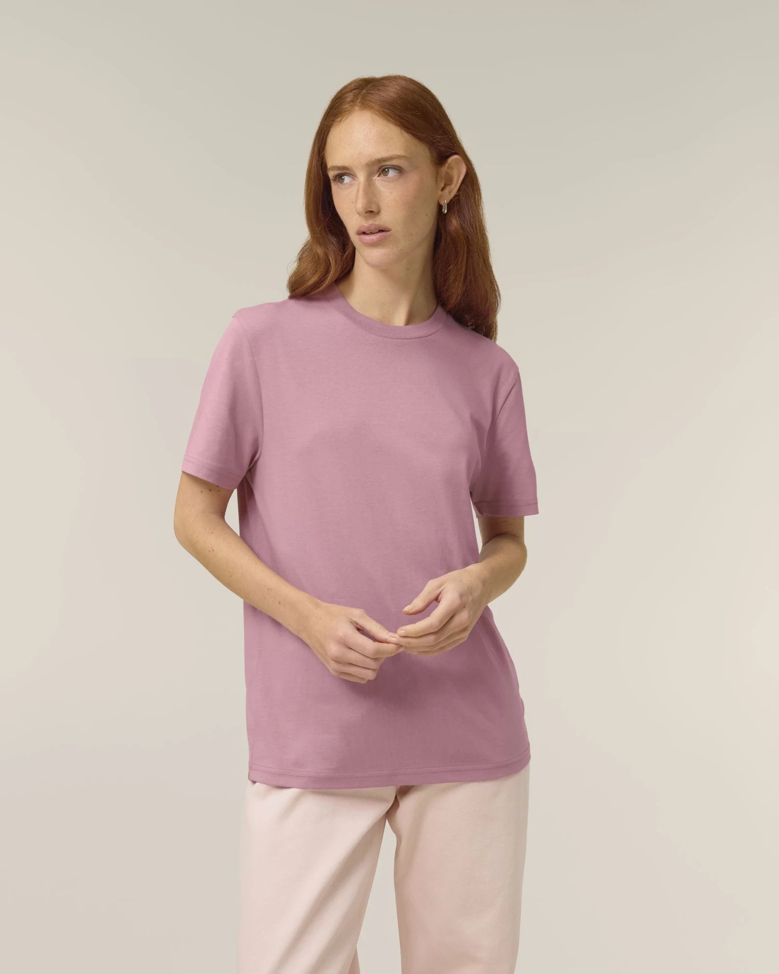 T-shirt coton bio Stanley/Stella Creator 2.0 à personnaliser - Lilac Dream