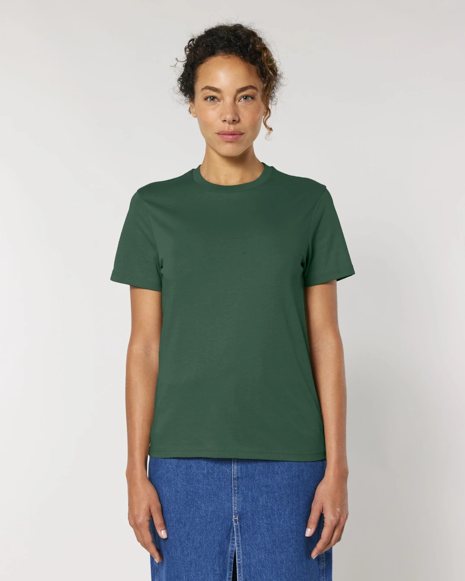T-shirt coton bio Stanley/Stella Crafter à personnaliser - Bottle Green
