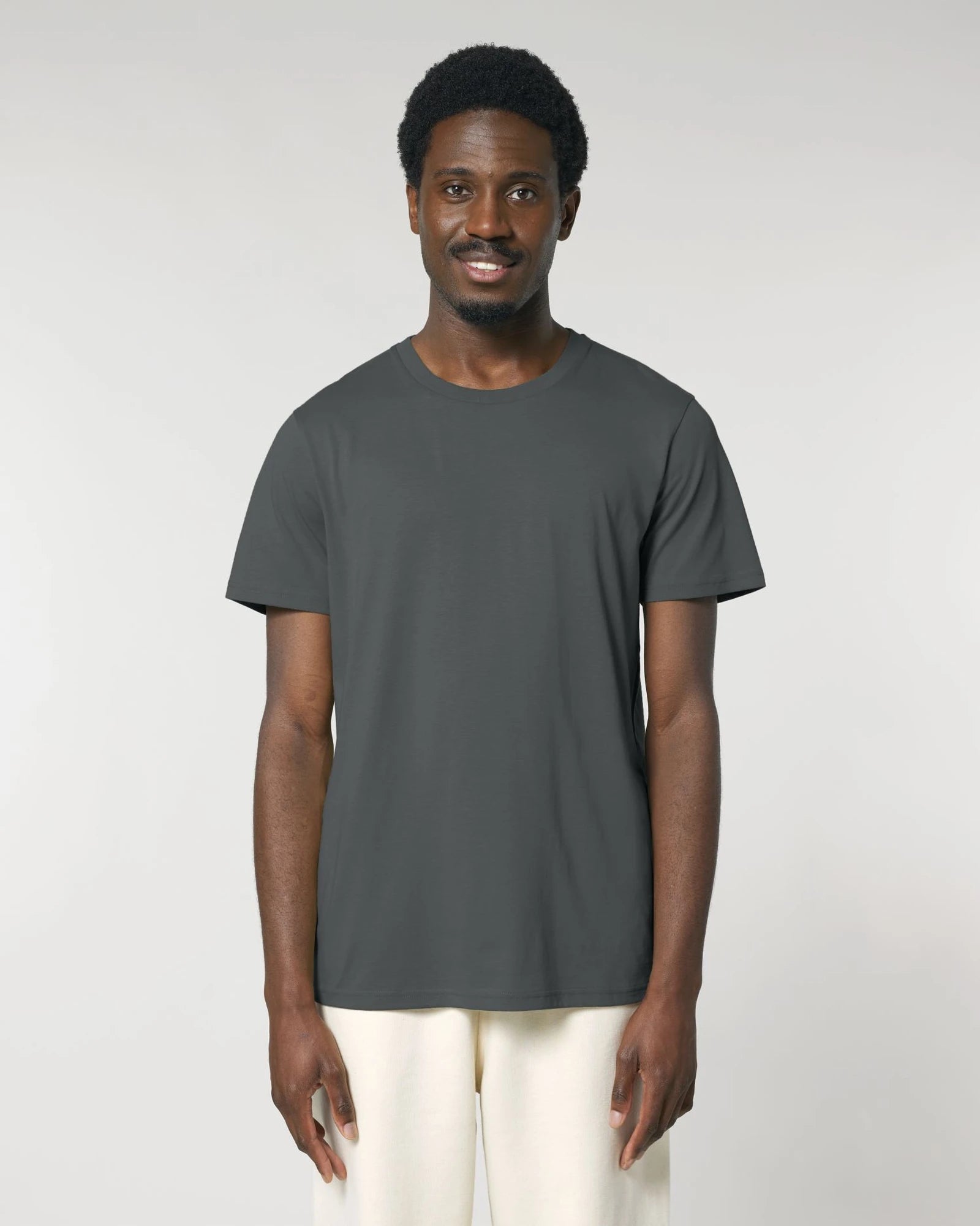 T-shirt coton bio Stanley/Stella Crafter à personnaliser - Anthracite