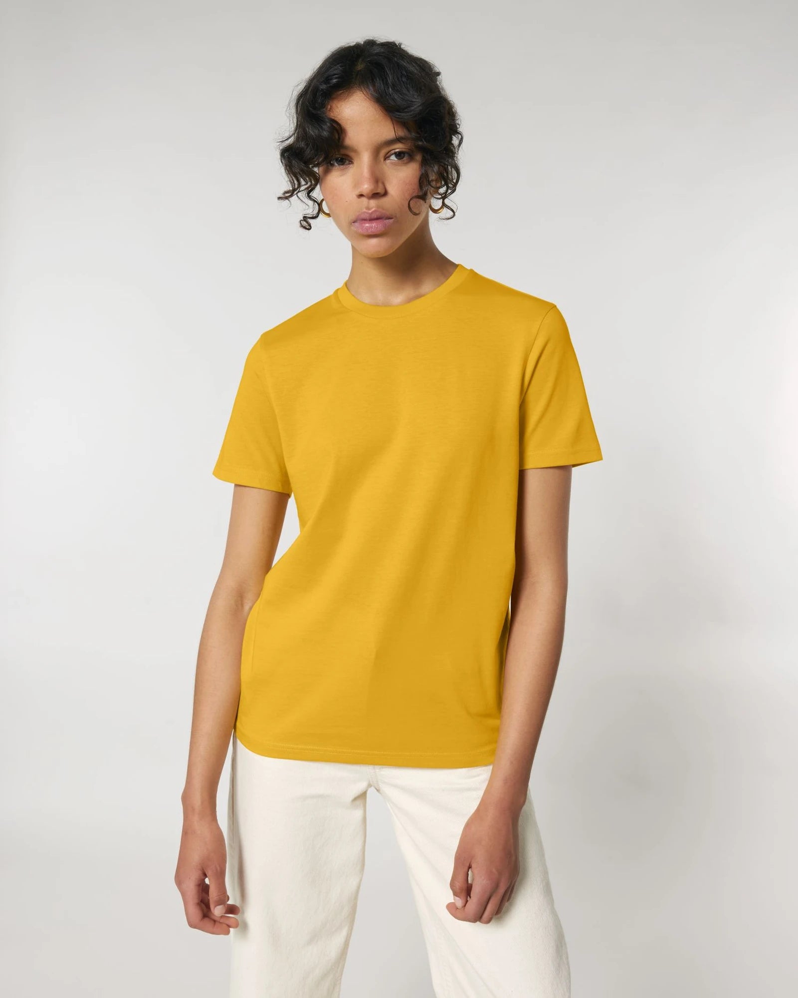 T-shirt coton bio Stanley/Stella Crafter à personnaliser - Spectra Yellow